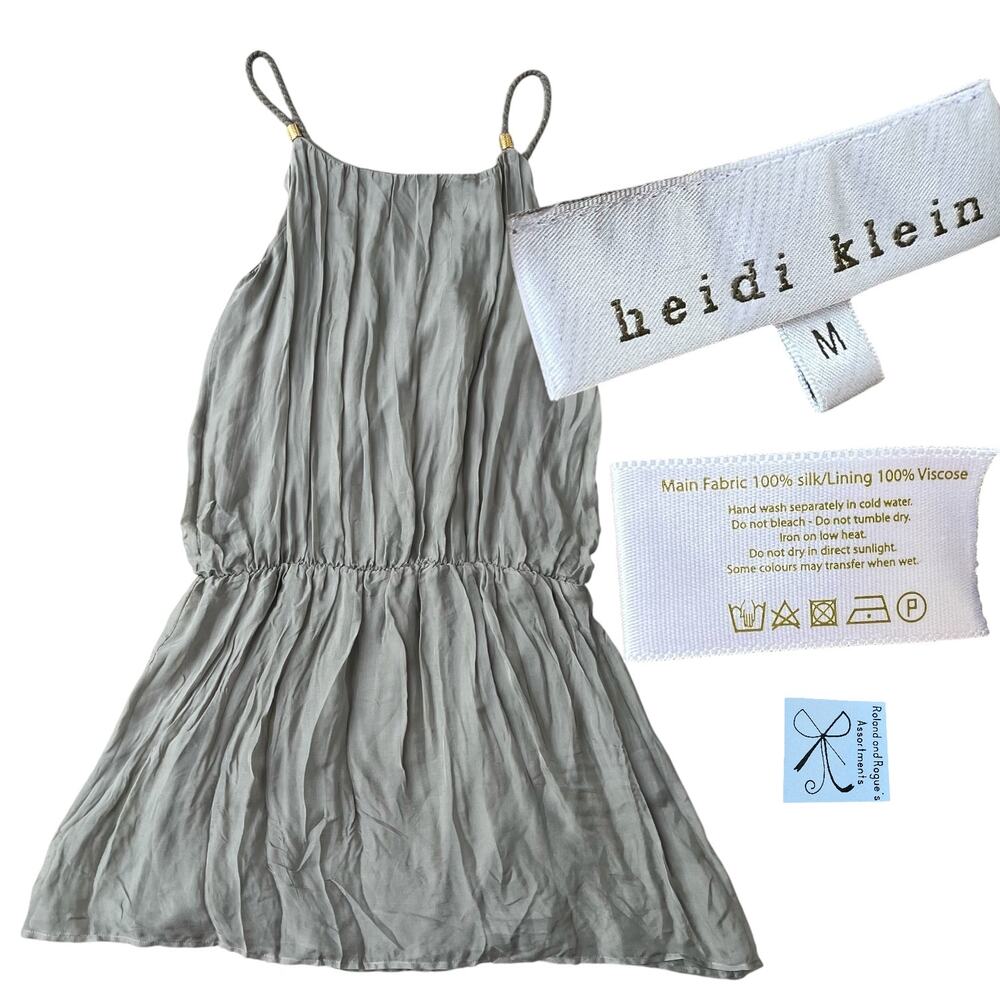 Heidi Klein 100% Silk Dress Sz M